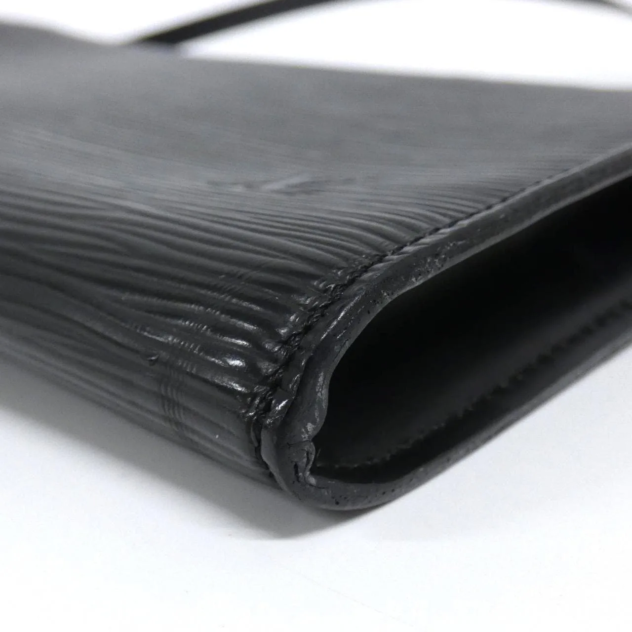 LOUIS VUITTON Pochette M52942 Pochette Epi 黑色 Epi 中古品A - 縮圖 3