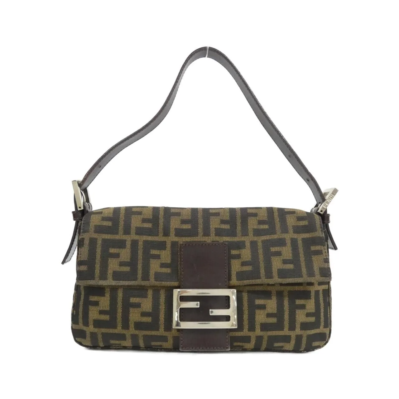 FENDI Baguette 26424 Shoulder Canvas