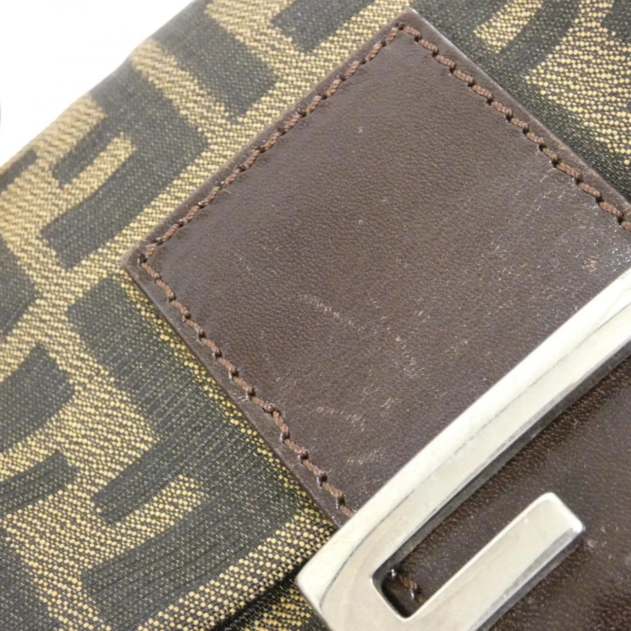 FENDI Baguette 26424 Shoulder Canvas Black Canvas Rank B - Thumbnail 4