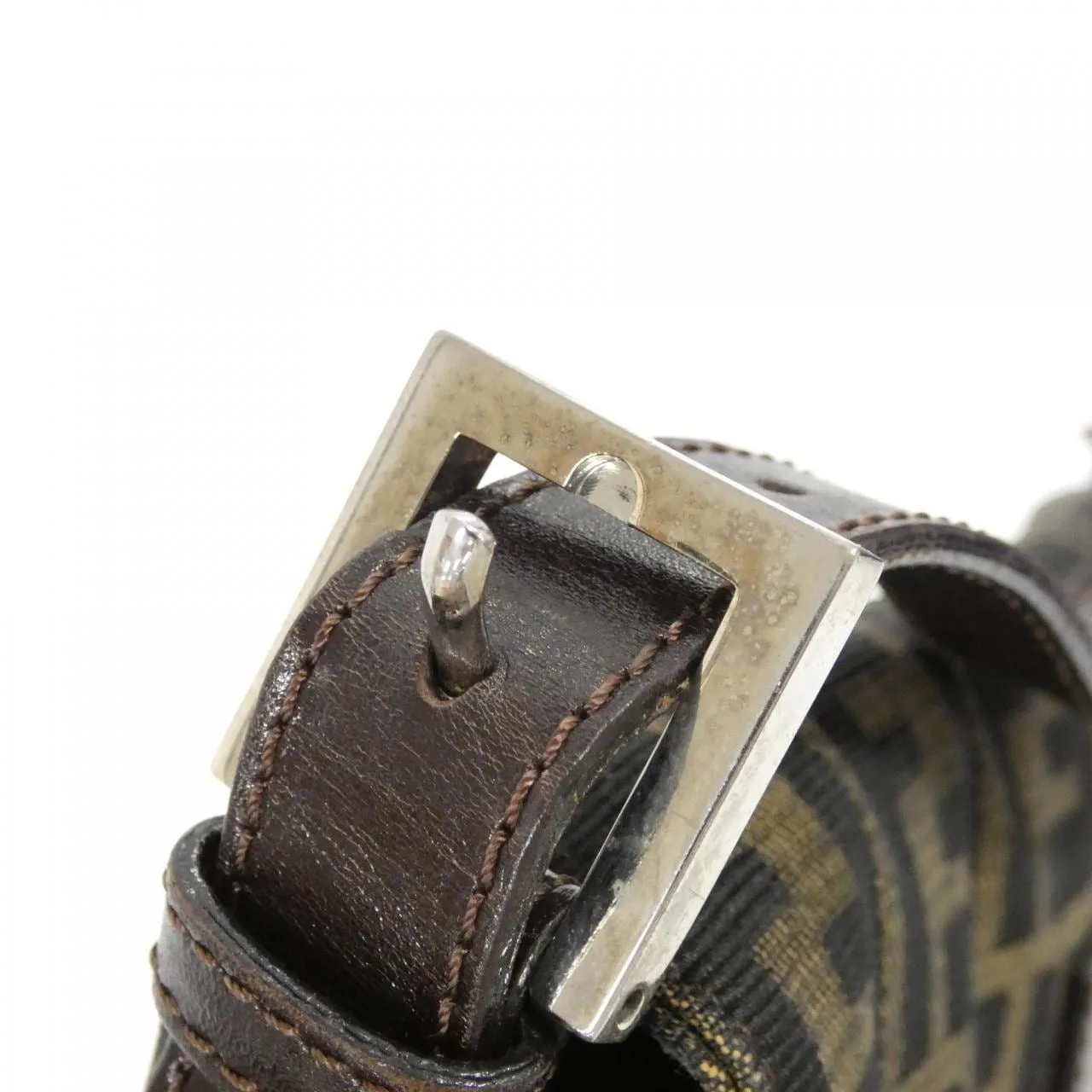 FENDI Baguette 26424 Shoulder Canvas Black Canvas Rank B - Thumbnail 7