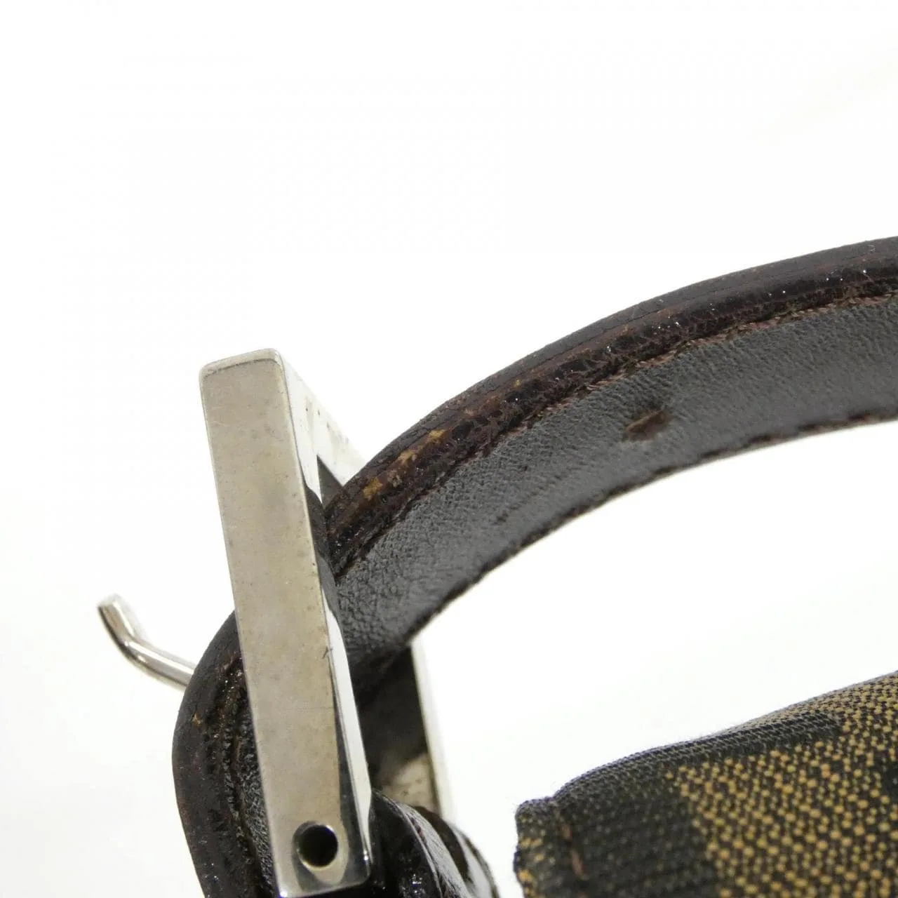 FENDI Baguette 26424 Shoulder Canvas Black Canvas Rank B - Thumbnail 8