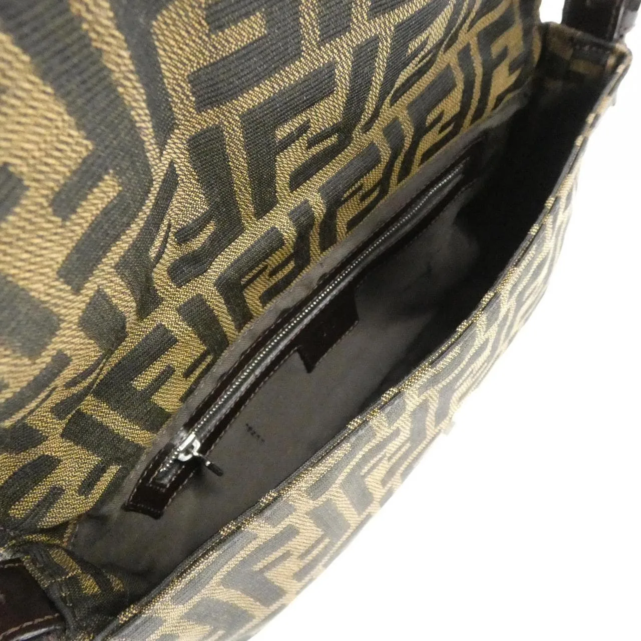 FENDI Baguette 26424 Shoulder Canvas Black Canvas Rank B - Thumbnail 10