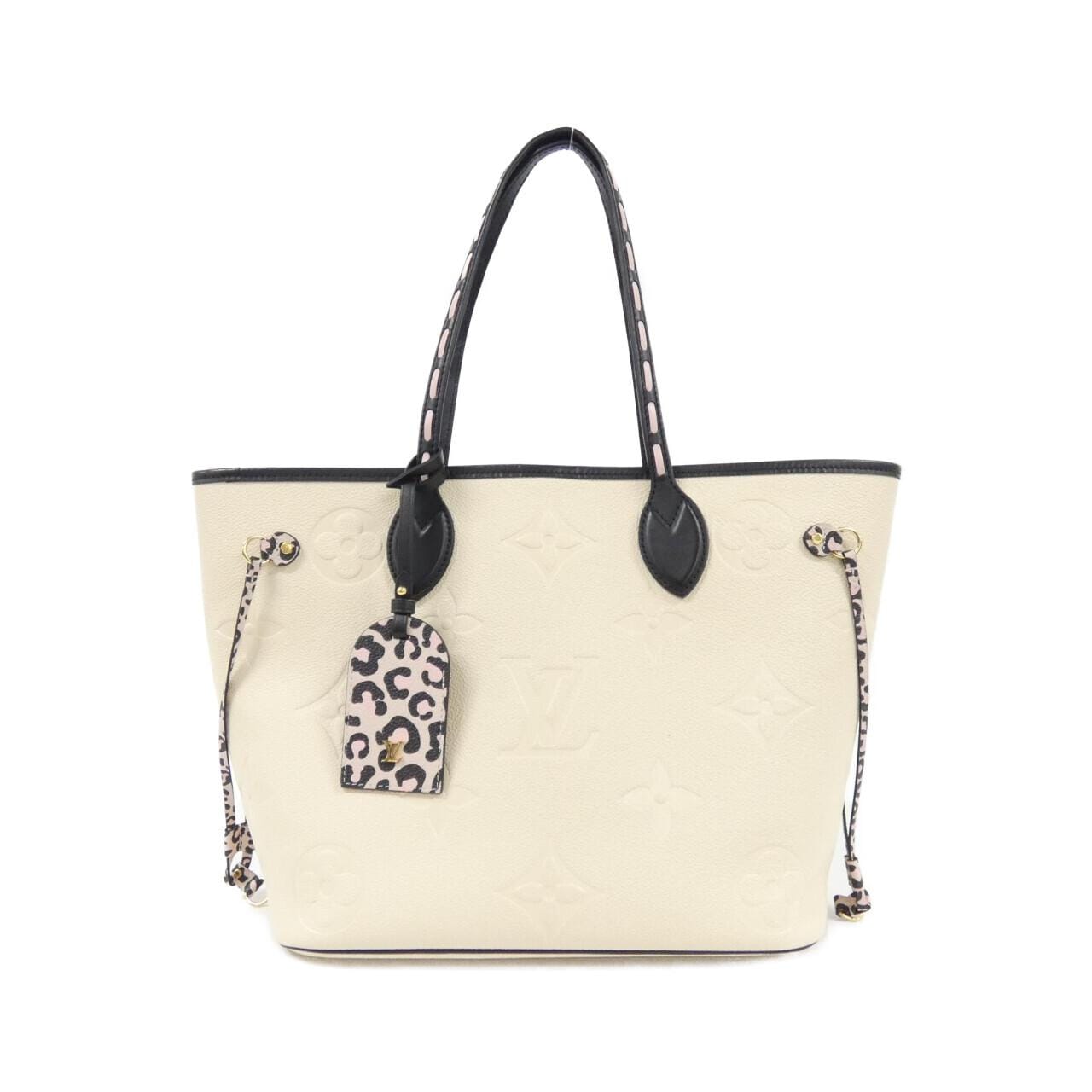 LOUIS VUITTON Neverfull M58525 Bag Monogram Black