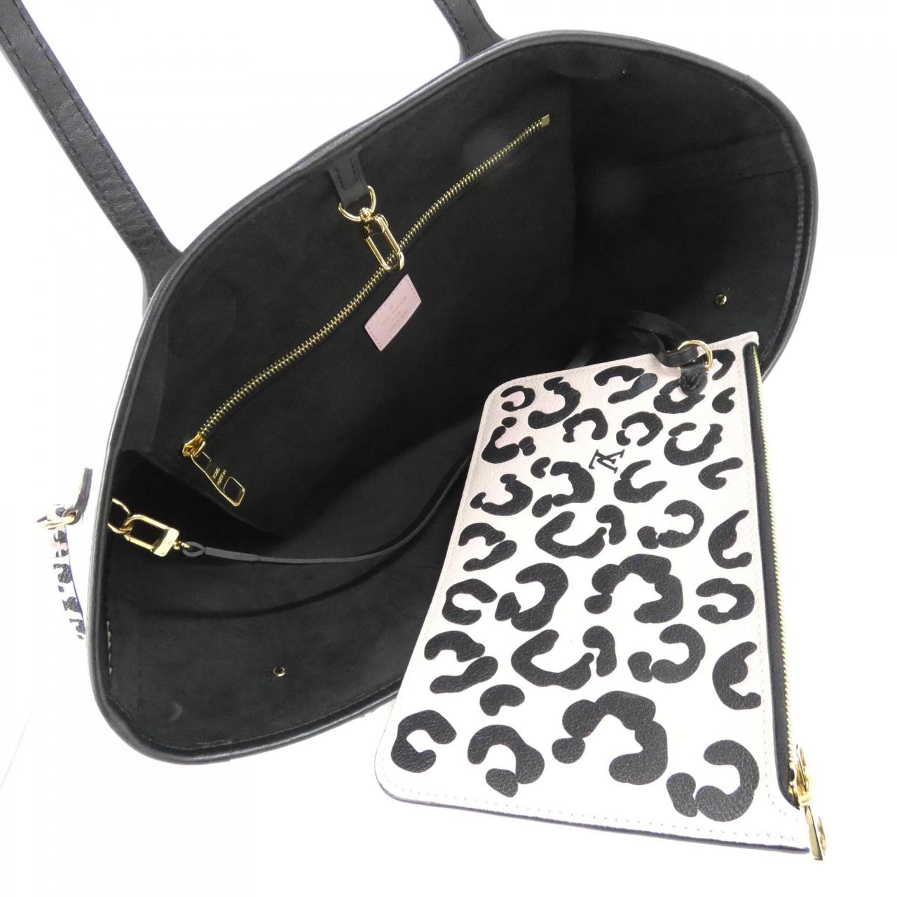 LOUIS VUITTON Neverfull M58525 Bag Monogram 黑色 Monogram - 縮圖 7