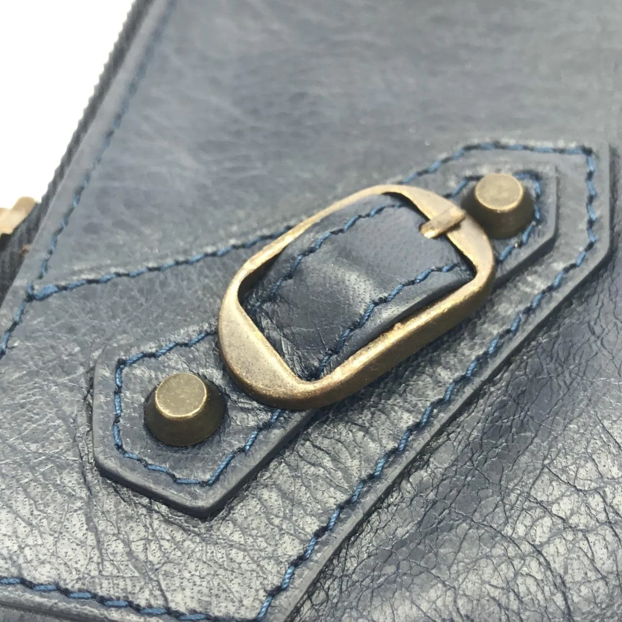 BALENCIAGA 362967 D940N Handbag Leather Black Leather - Thumbnail 4