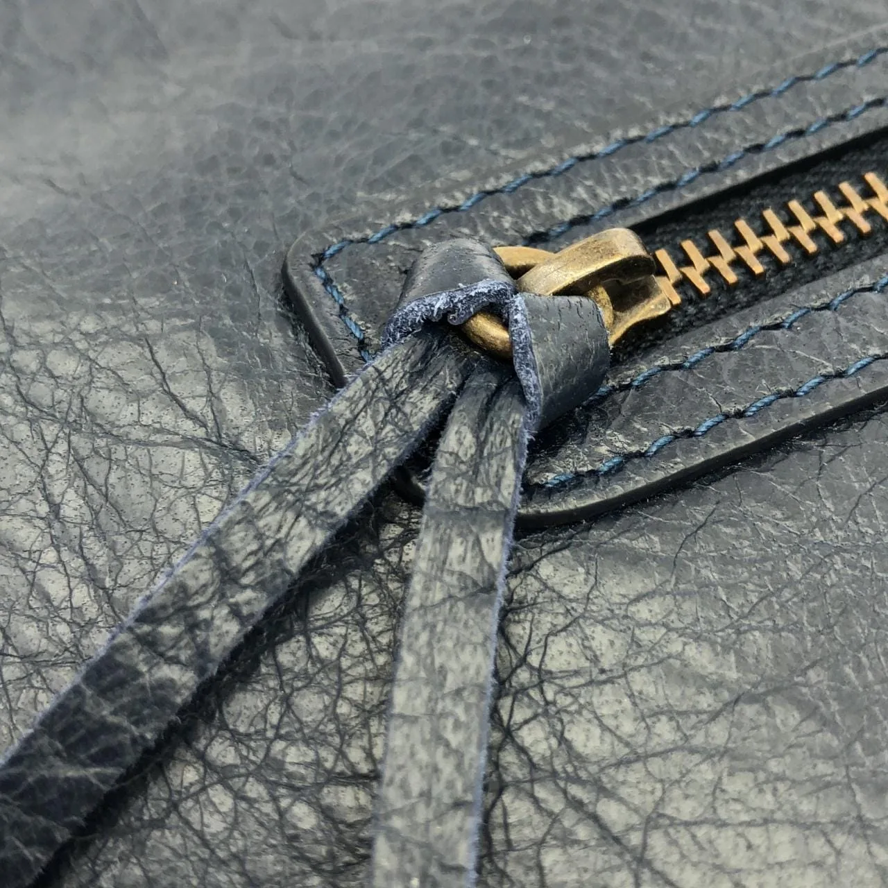 BALENCIAGA 362967 D940N Handbag Leather Black Leather - Thumbnail 6