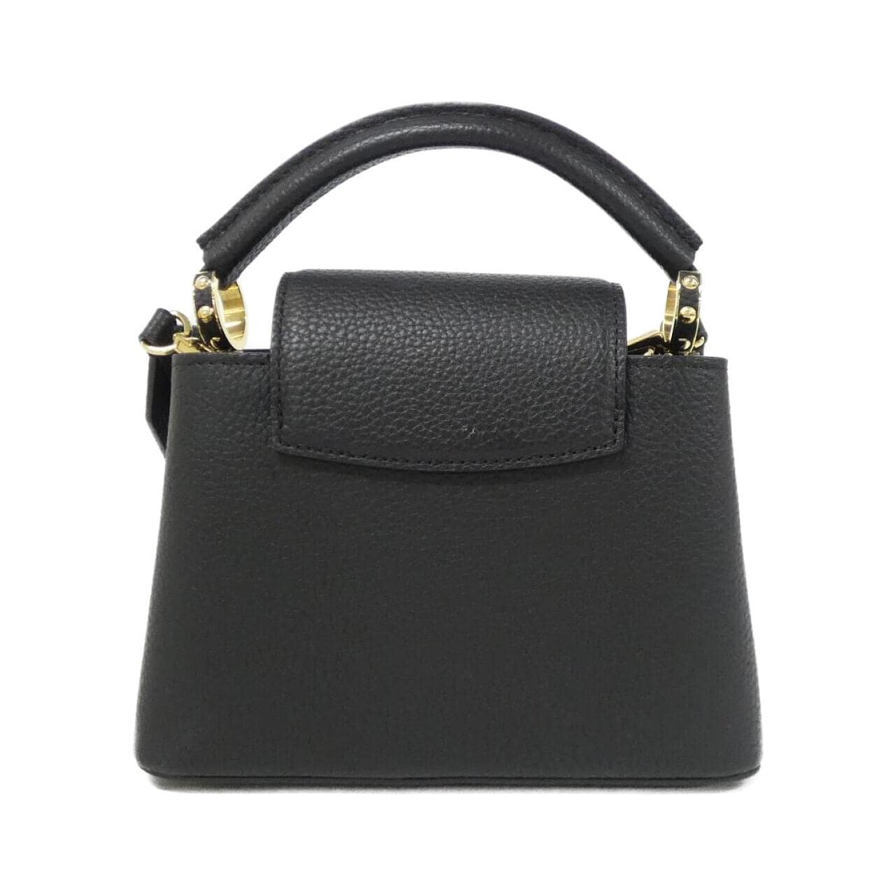 LOUIS VUITTON Capucines M56071 Bag 黑色 中古品A - 縮圖 2