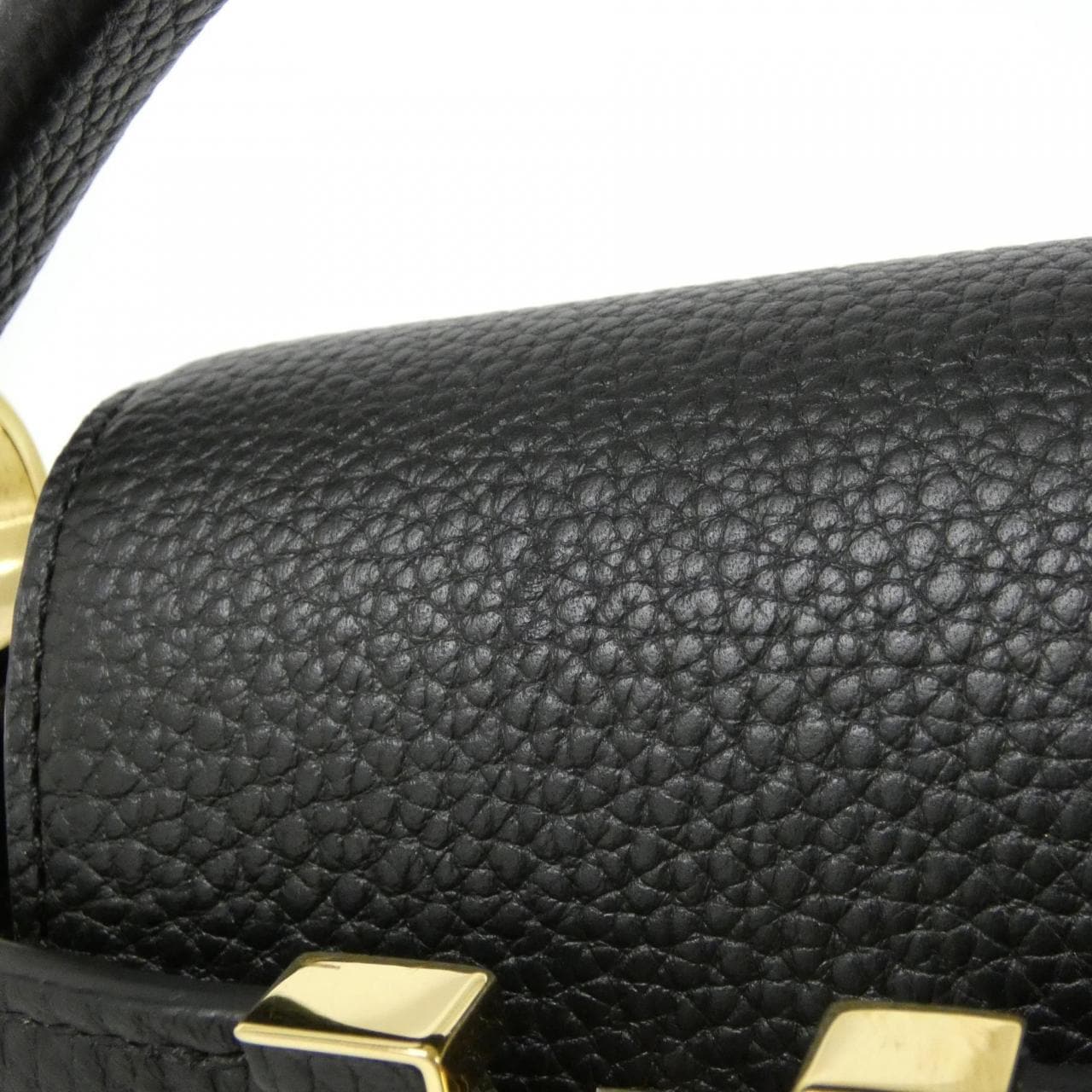 LOUIS VUITTON Capucines M56071 Bag 黑色 中古品A - 縮圖 4