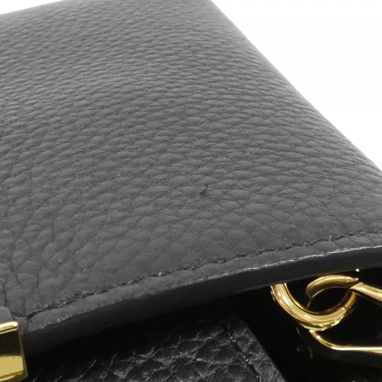 LOUIS VUITTON Capucines M56071 Bag 黑色 中古品A - 縮圖 7