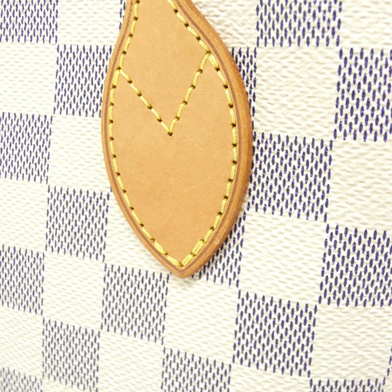 LOUIS VUITTON Neverfull N51110 Bag Damier 黑色 Damier 中古品B - 縮圖 3