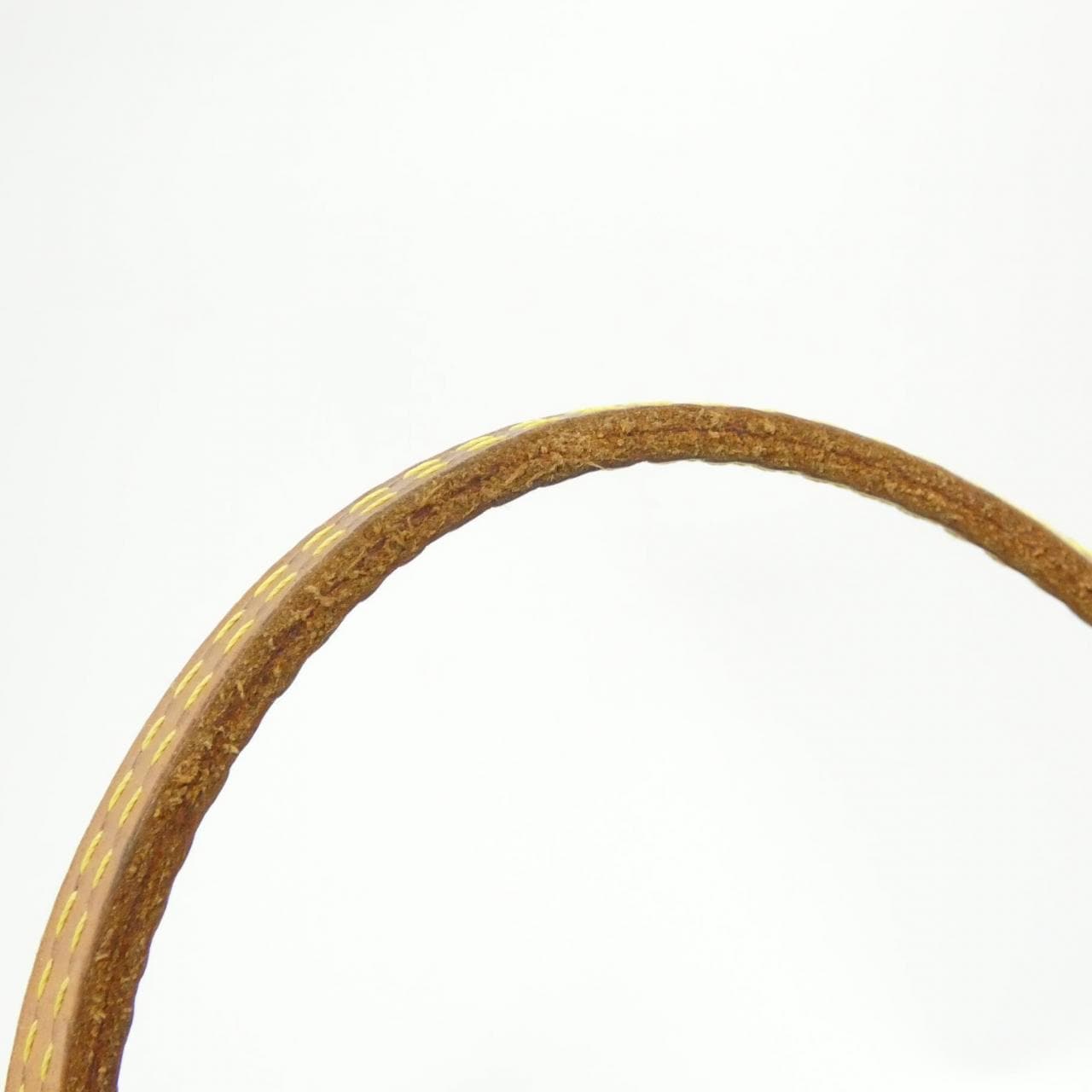 LOUIS VUITTON Neverfull N51110 Bag Damier 黑色 Damier 中古品B - 縮圖 8