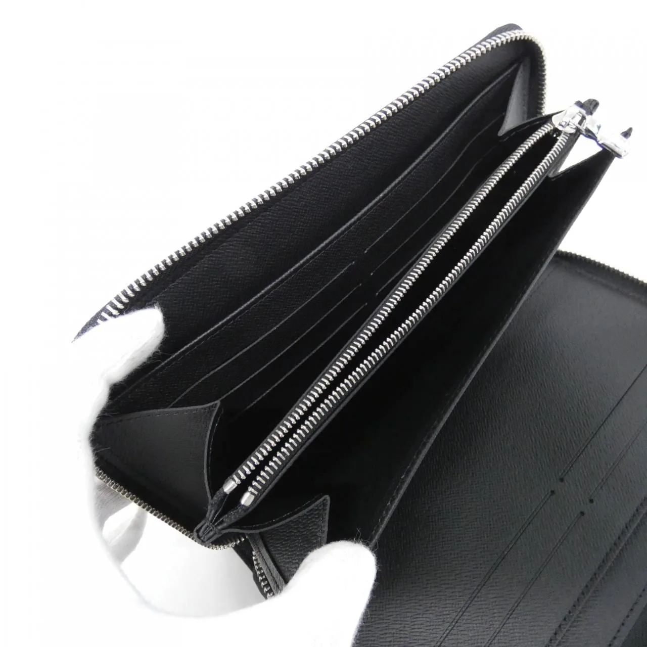 LOUIS VUITTON N60111 Wallet Damier Black Damier Rank A - Thumbnail 5