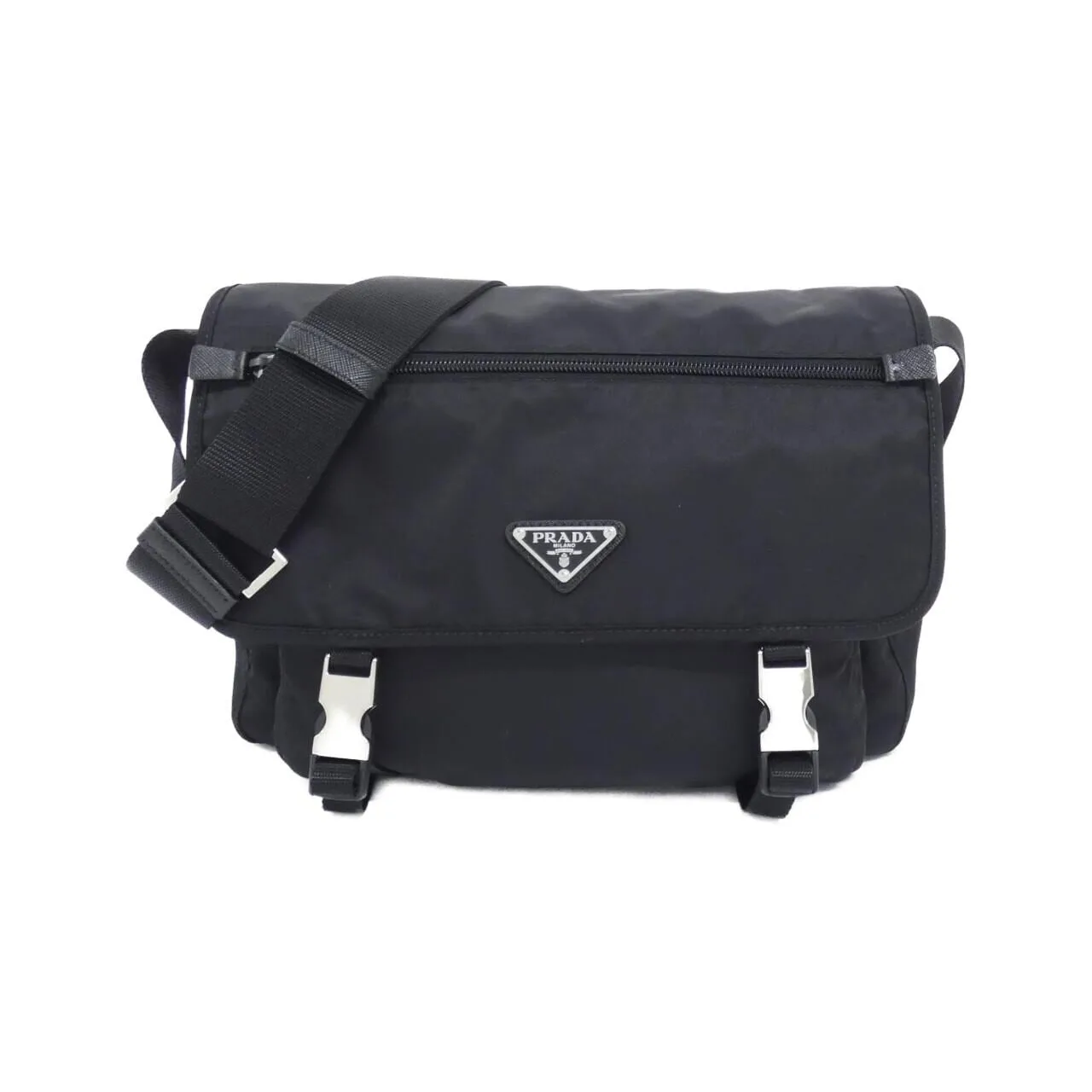 PRADA 1BD671 Shoulder Black