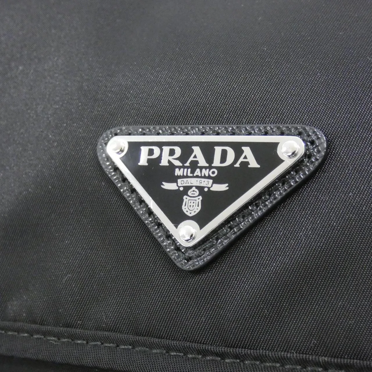 PRADA 1BD671 Shoulder 黑色 中古品A - 縮圖 4