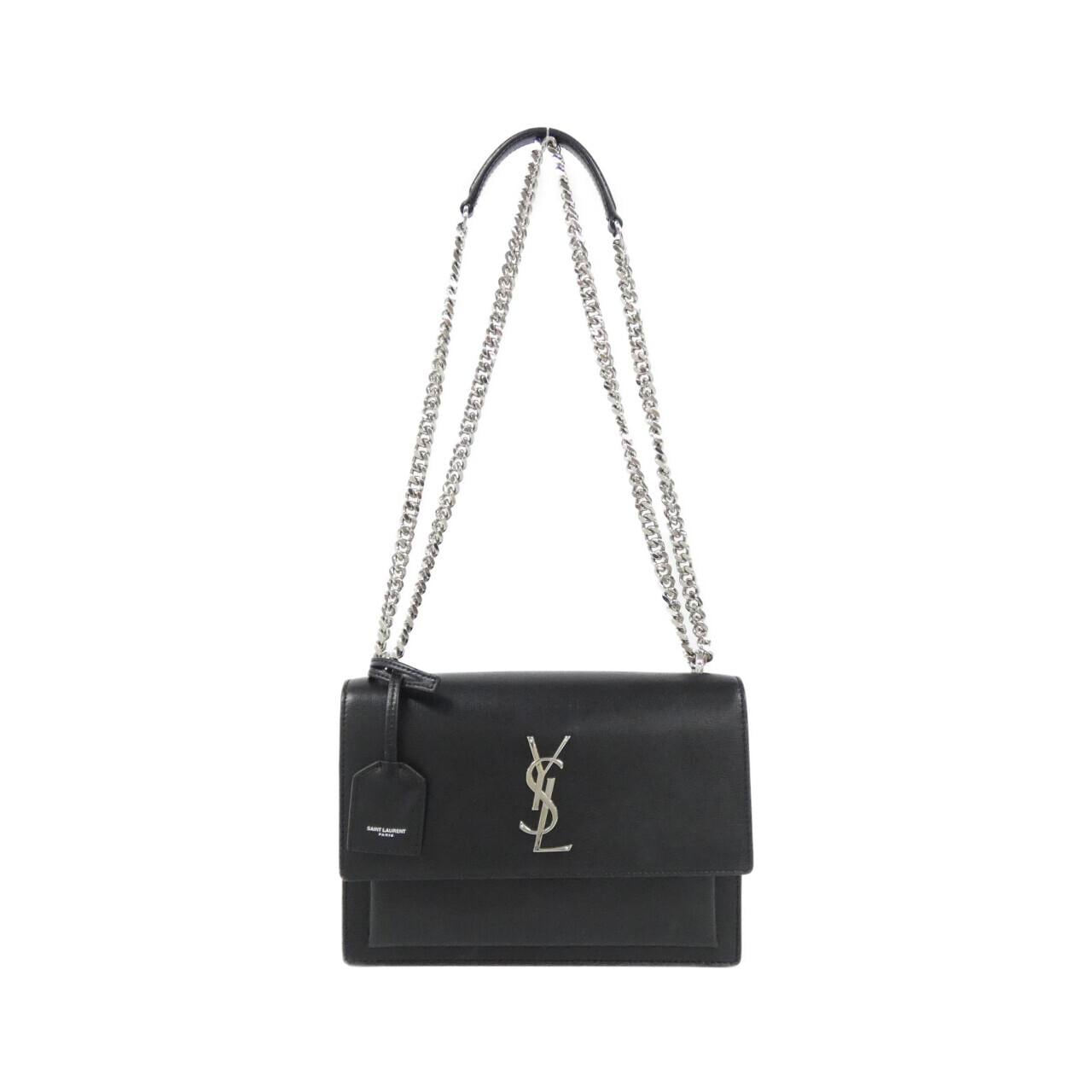 SAINT LAURENT Sunset 442906 D420N Shoulder Bag Black
