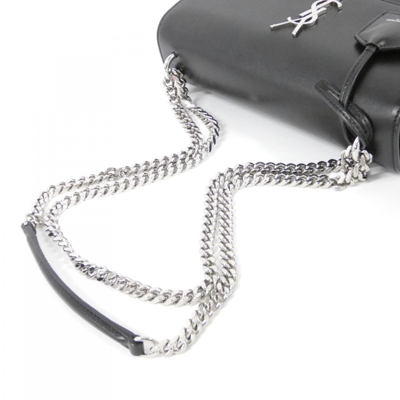 SAINT LAURENT Sunset 442906 D420N Shoulder Bag 黑色 中古品A - 縮圖 6