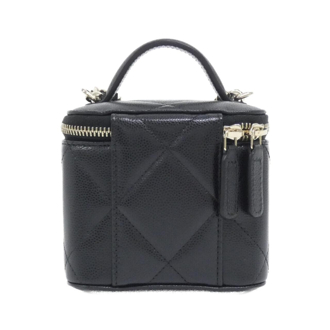 CHANEL AP4934 Handbag Grained Calfskin Black Grained Calfskin - Thumbnail 2
