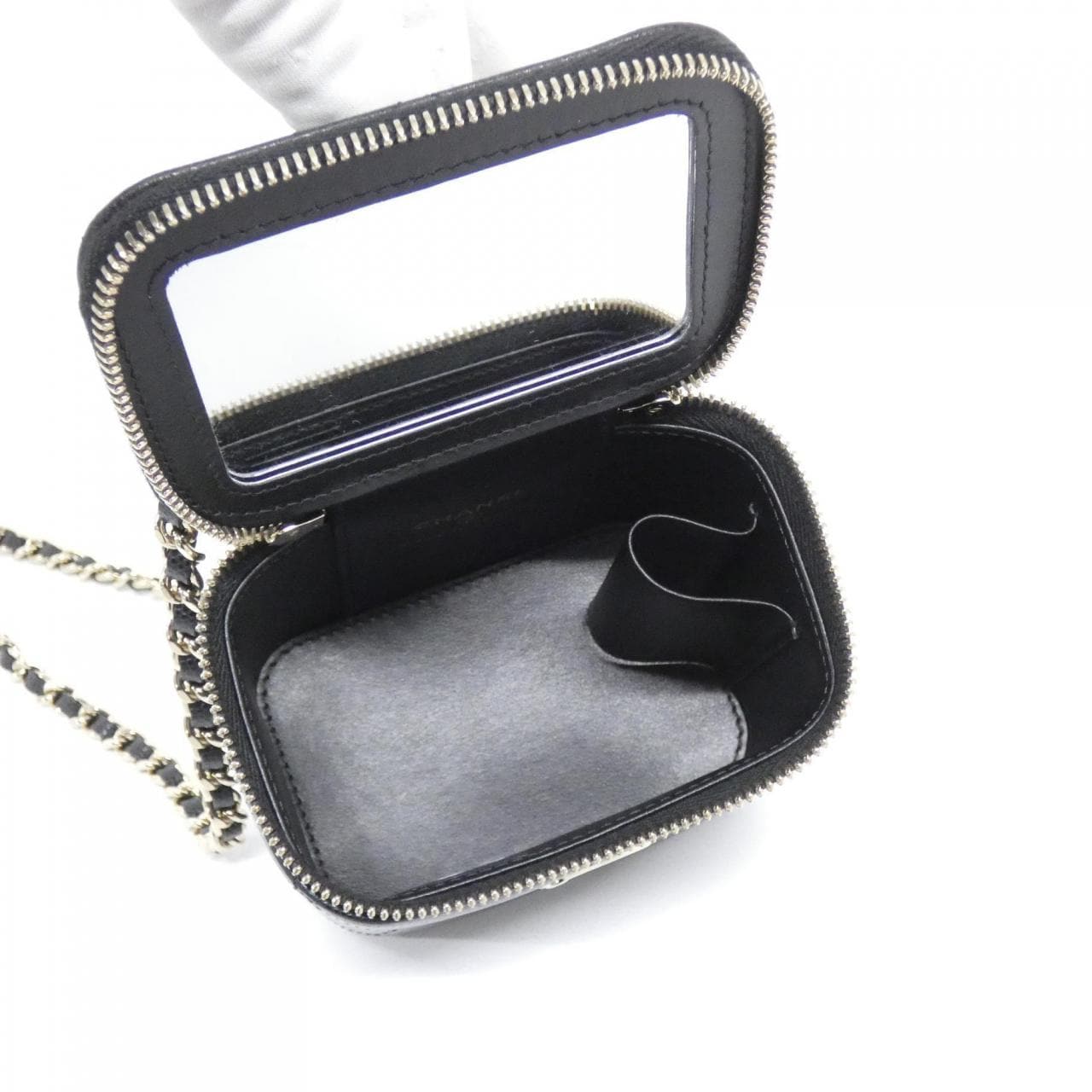 CHANEL AP4934 Handbag Grained Calfskin Black Grained Calfskin - Thumbnail 7