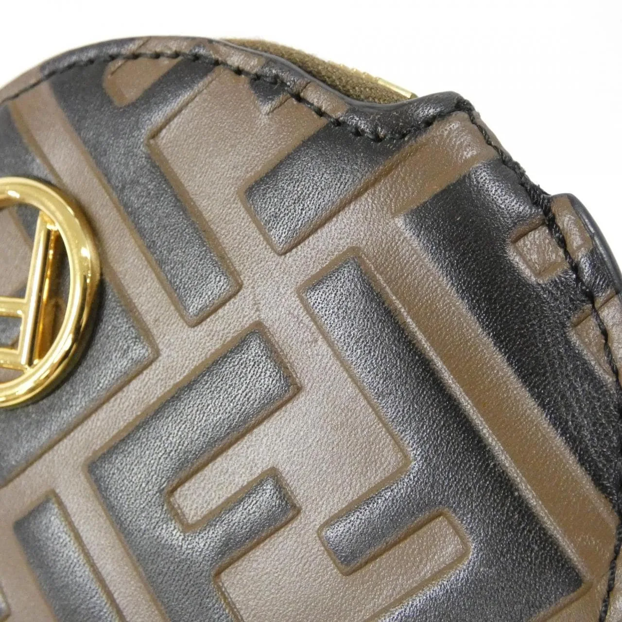 FENDI 8M0444 AAFM Coin Case Black Rank A - Thumbnail 5