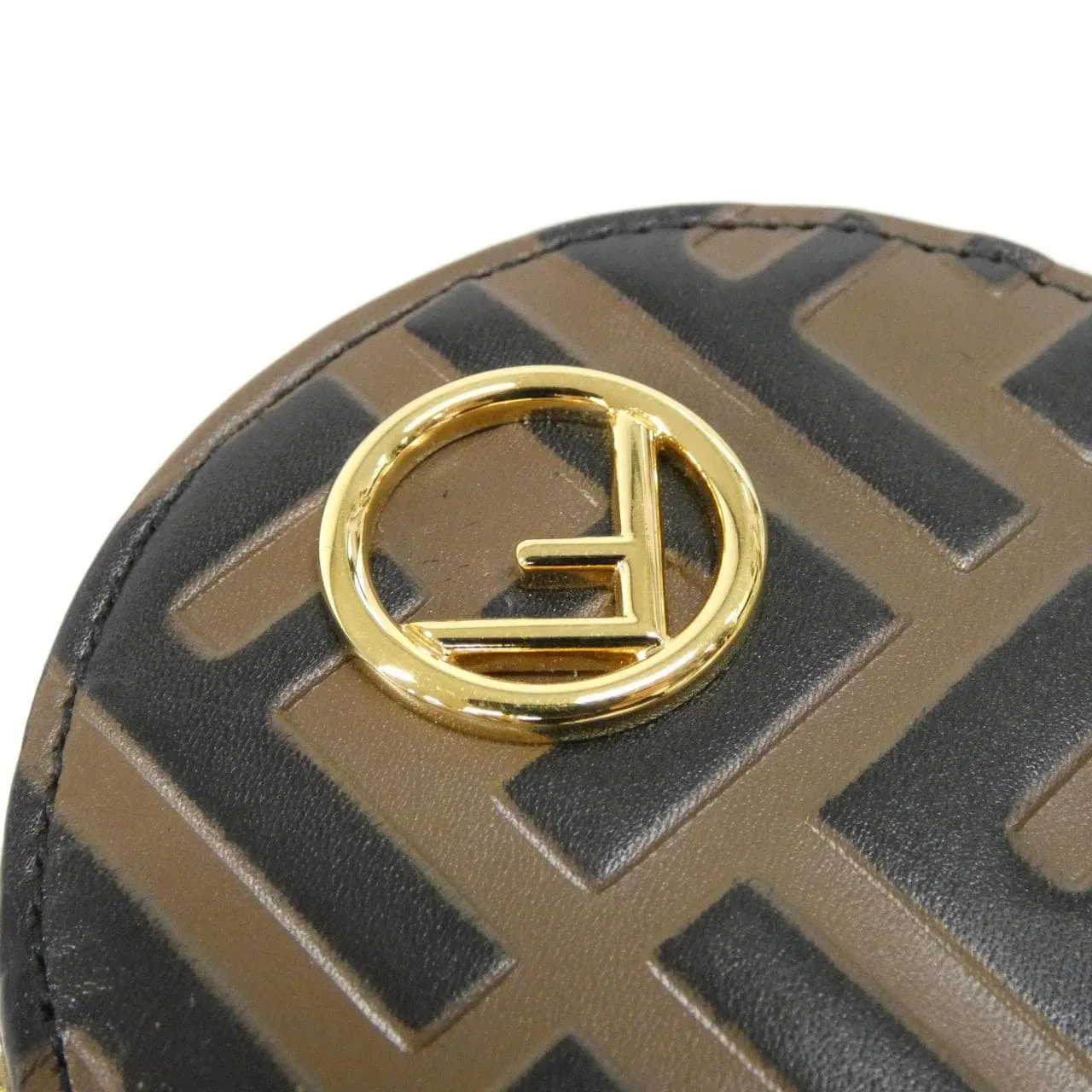 FENDI 8M0444 AAFM Coin Case Black Rank A - Thumbnail 6