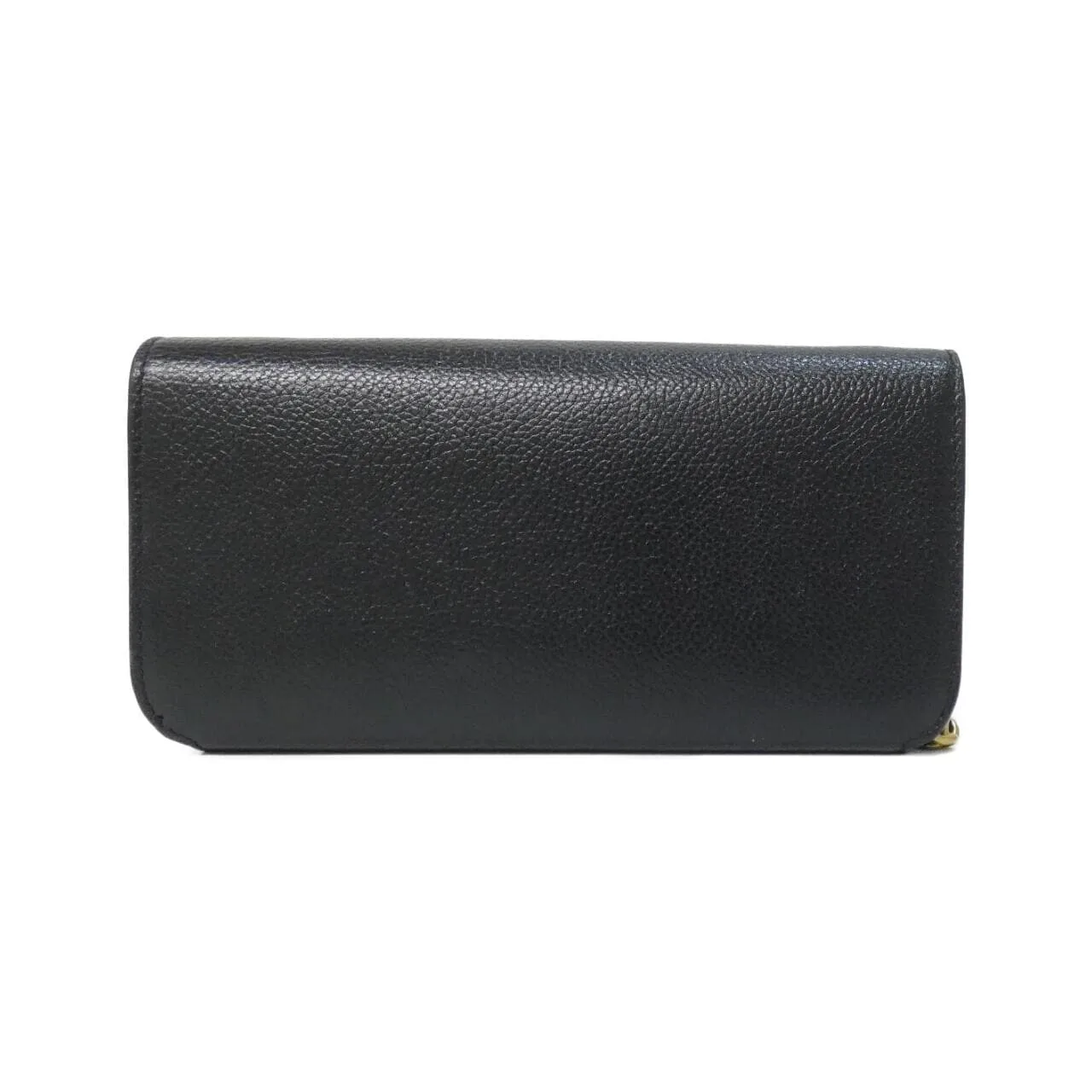BALENCIAGA Hourglass 593784 1IZIM Wallet Leather 黑色 皮革 中古品A - 縮圖 2