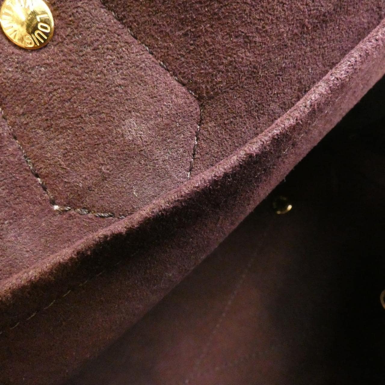 LOUIS VUITTON Alma M44885 Bag Monogram 黑色 Monogram 中古品B - 縮圖 9