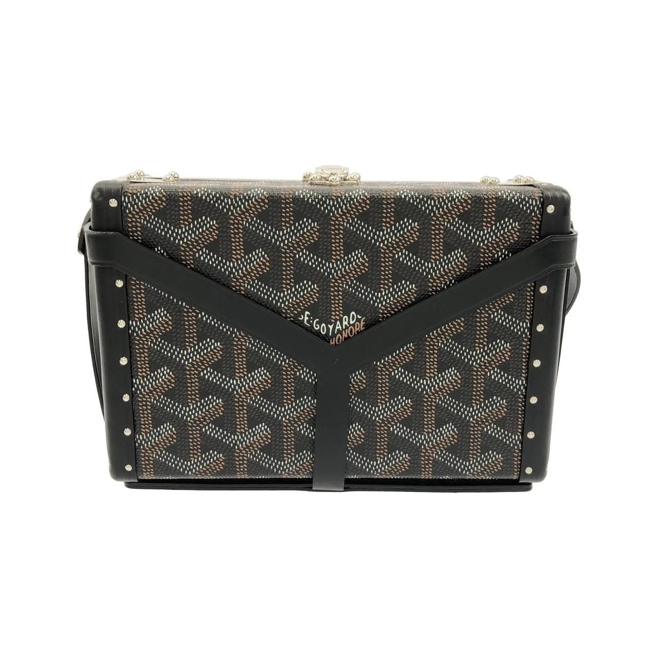 GOYARD Shoulder Canvas Black Canvas Rank A - Thumbnail 2