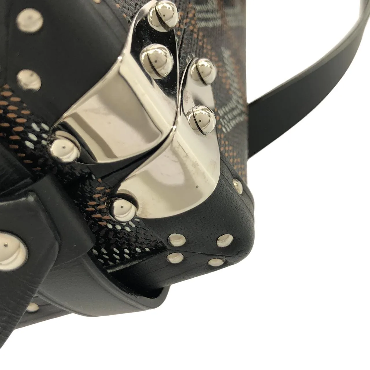 GOYARD Shoulder Canvas Black Canvas Rank A - Thumbnail 4