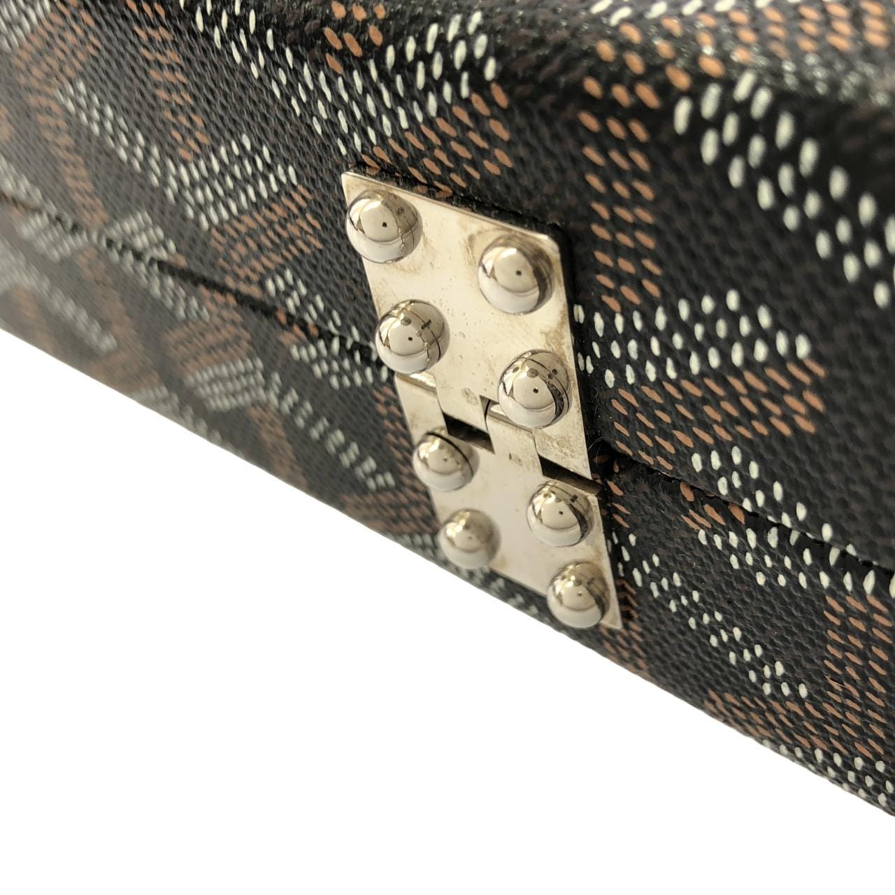 GOYARD Shoulder Bag Canvas Black Canvas - Thumbnail 6