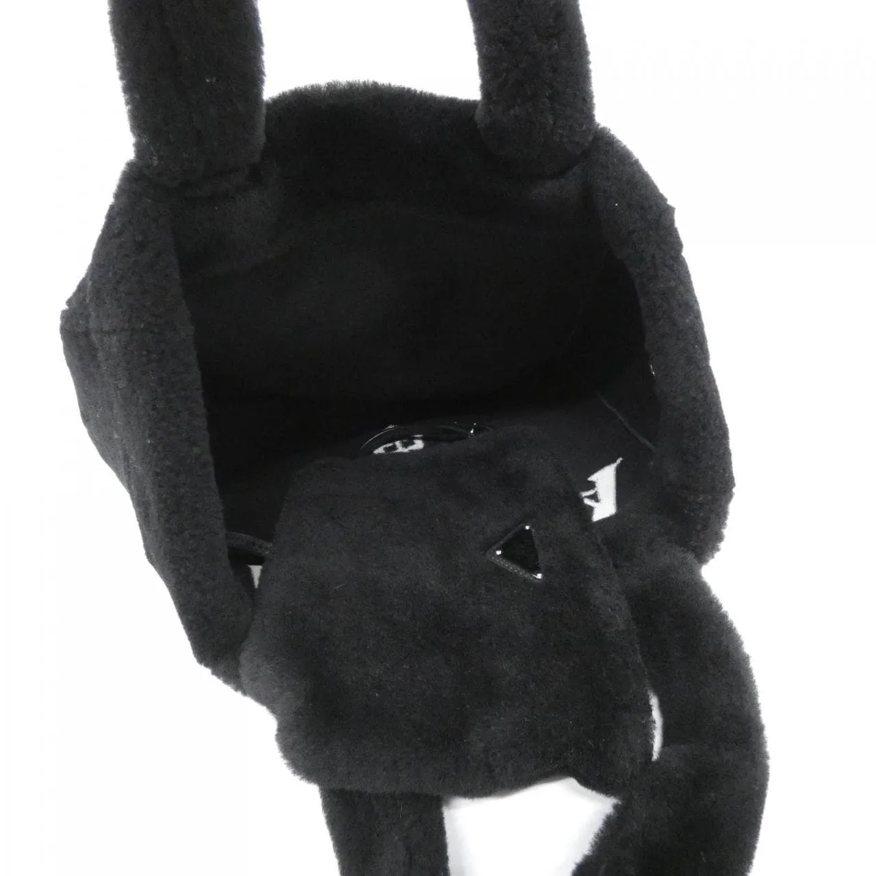 PRADA 1BG374 Handbag Black Rank A - Thumbnail 5