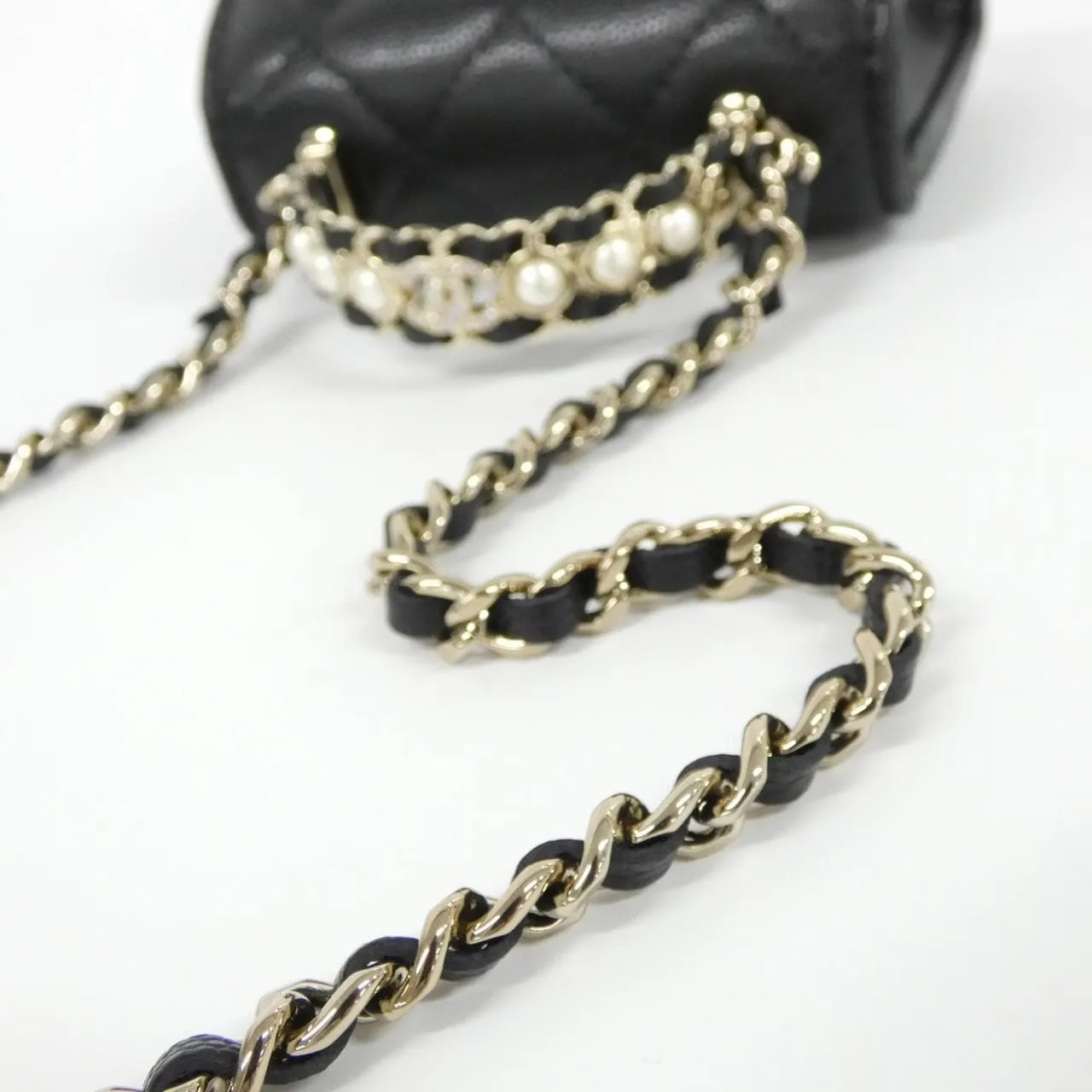 CHANEL AP4982 Wallet Grained Calfskin Black Grained Calfskin Unused - Thumbnail 6