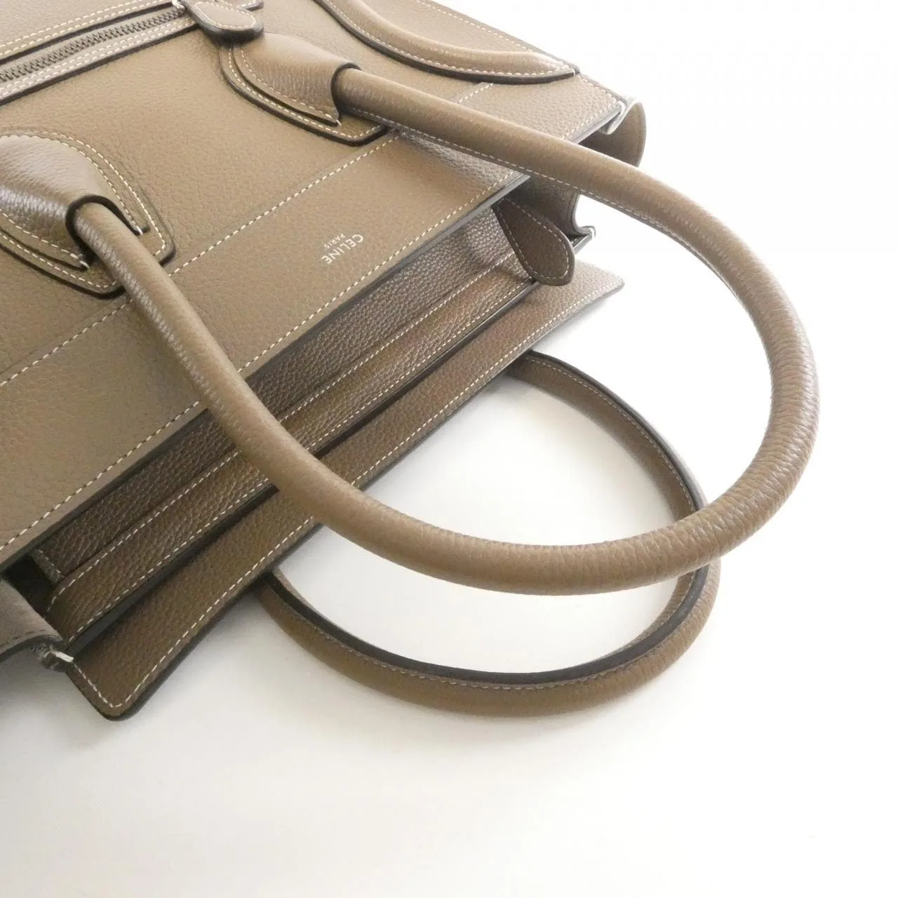 CELINE Luggage 189793DRU Handbag 黑色 中古品B - 縮圖 5