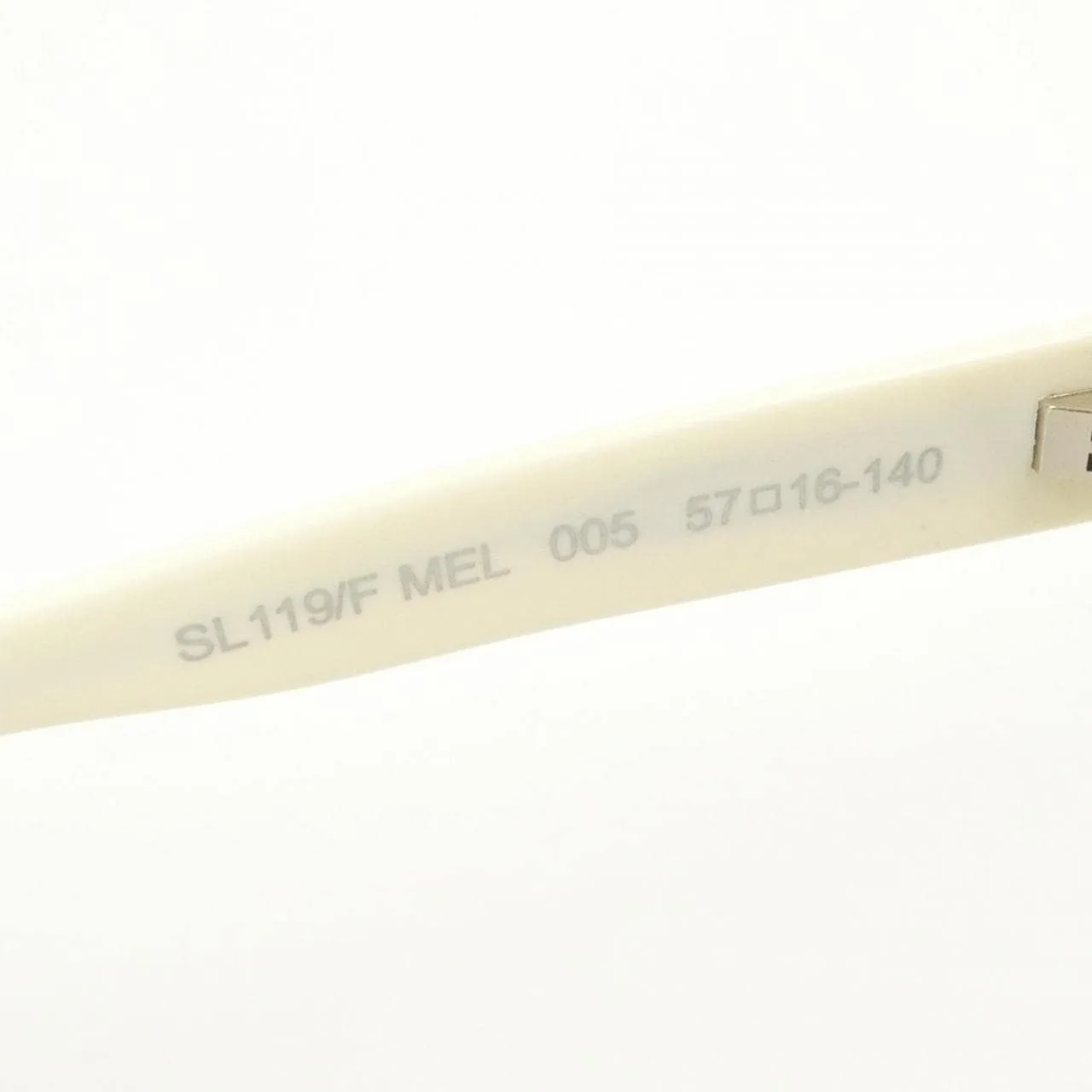 SAINT LAURENT SL119 F MEL Sunglasses 黑色 中古品A - 縮圖 6