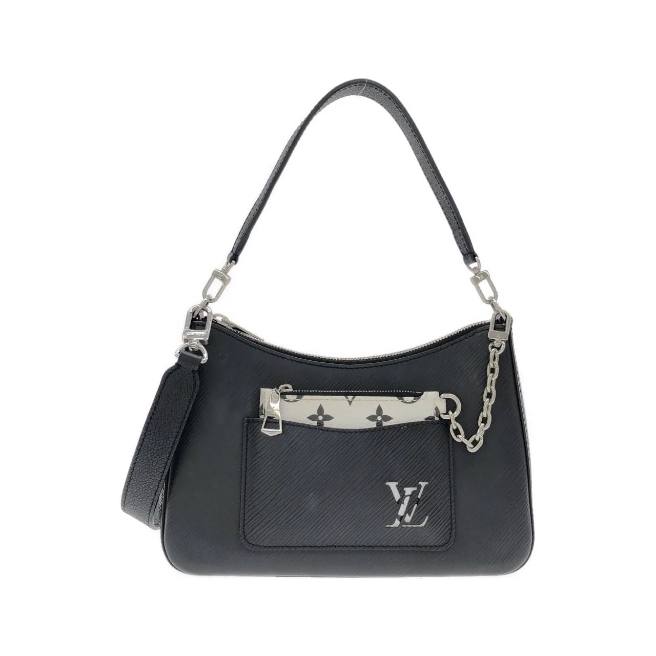 LOUIS VUITTON M80689 Shoulder Epi Black