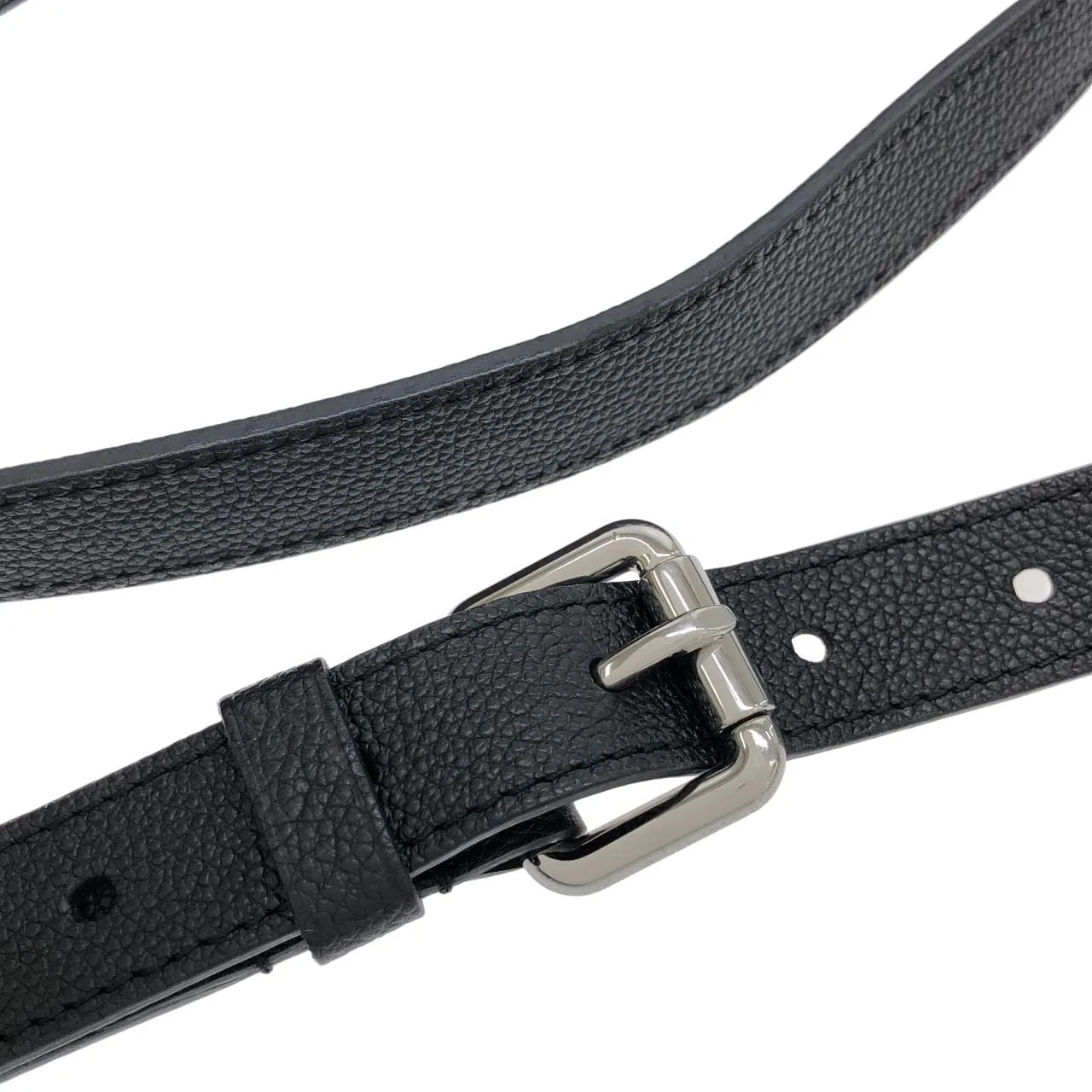 LOUIS VUITTON M80689 Shoulder Epi 黑色 Epi 中古品A - 縮圖 7