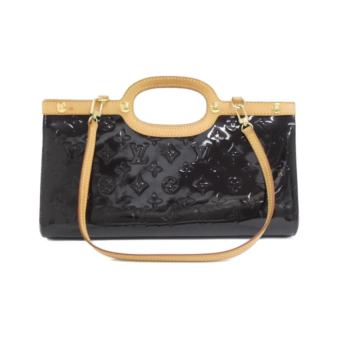 LOUIS VUITTON M91995 Handbag Vernis Black