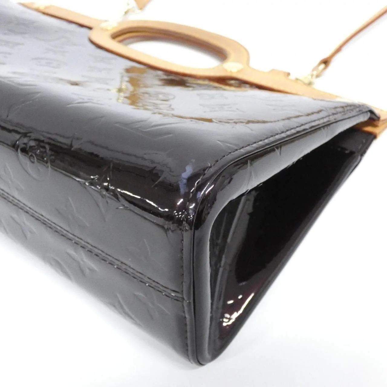 LOUIS VUITTON M91995 Handbag Vernis Black Vernis Rank A - Thumbnail 2