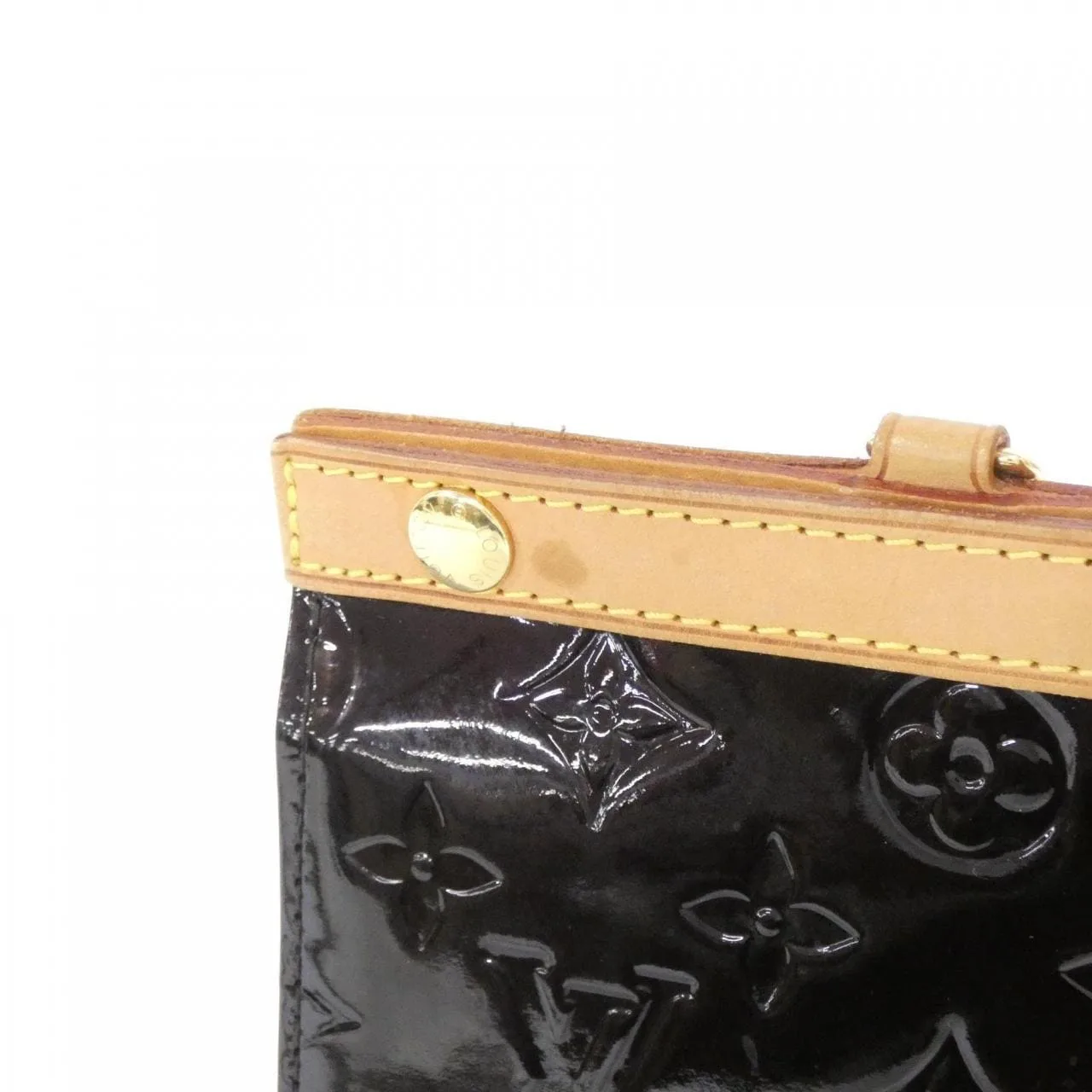 LOUIS VUITTON M91995 Handbag Vernis Black Vernis Rank A - Thumbnail 4