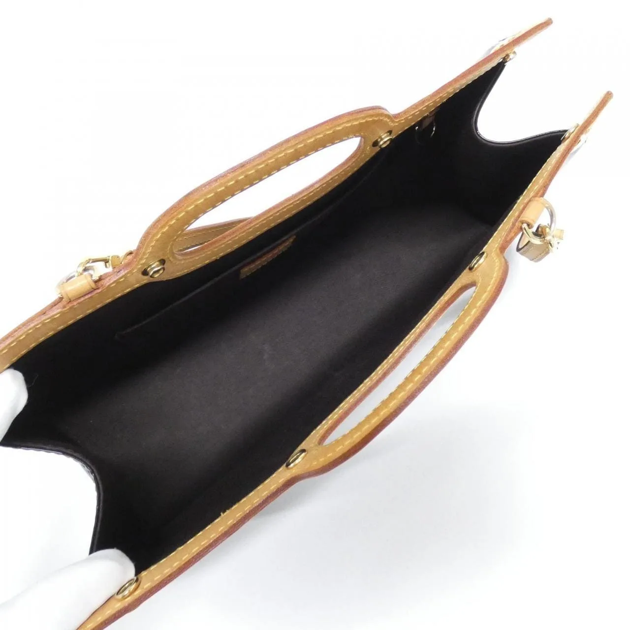 LOUIS VUITTON M91995 Handbag Vernis Black Vernis Rank A - Thumbnail 7
