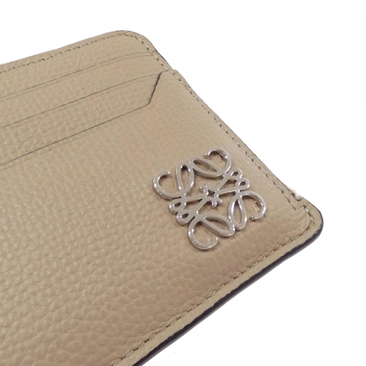 LOEWE C821SQLX03 Coin Case Black Rank A - Thumbnail 3