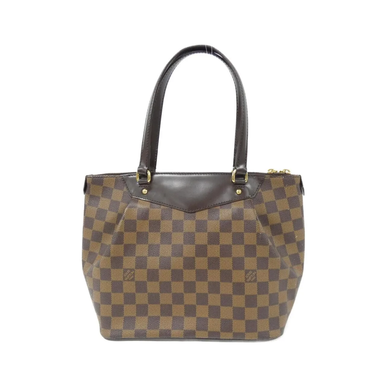 LOUIS VUITTON N41102 Handbag Damier 黑色 Damier 中古品A - 縮圖 2