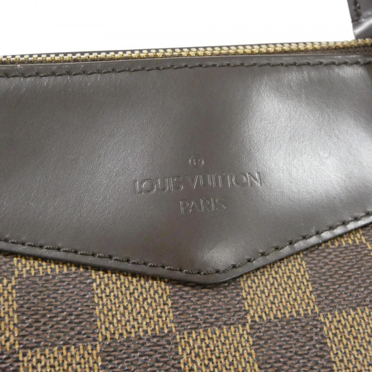 LOUIS VUITTON N41102 Handbag Damier 黑色 Damier 中古品A - 縮圖 5
