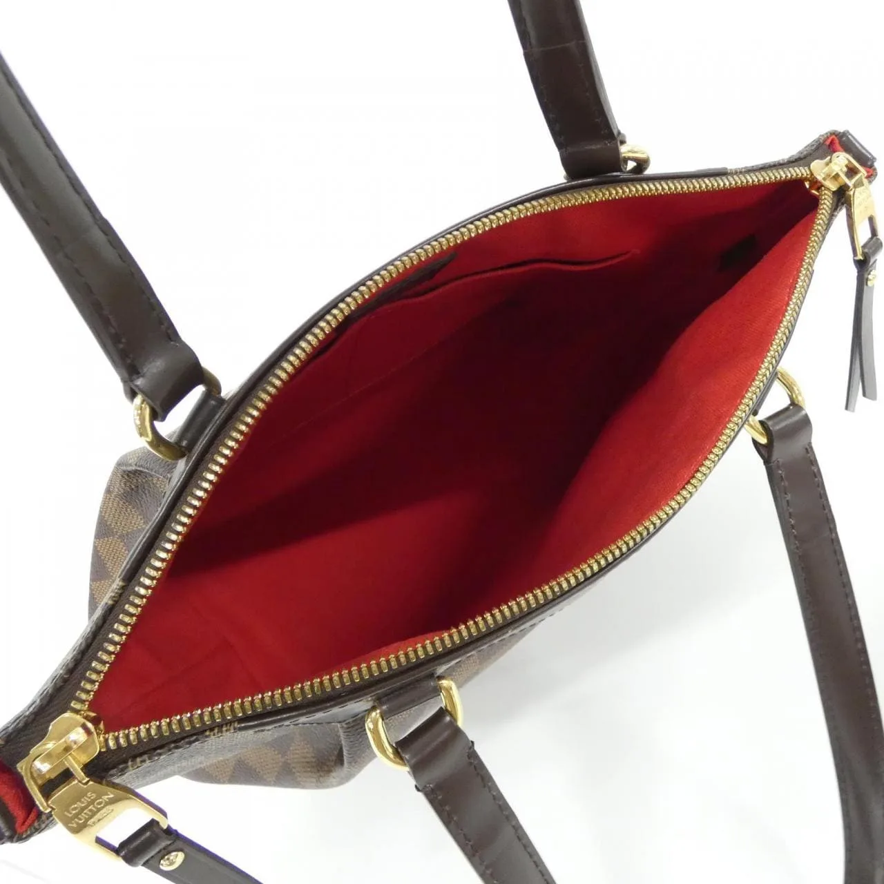 LOUIS VUITTON N41102 Handbag Damier 黑色 Damier 中古品A - 縮圖 10