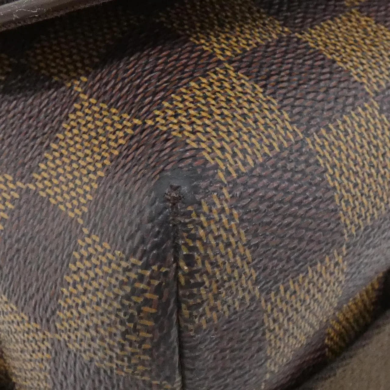 LOUIS VUITTON N51212 Shoulder Damier 黑色 Damier 中古品A - 縮圖 3