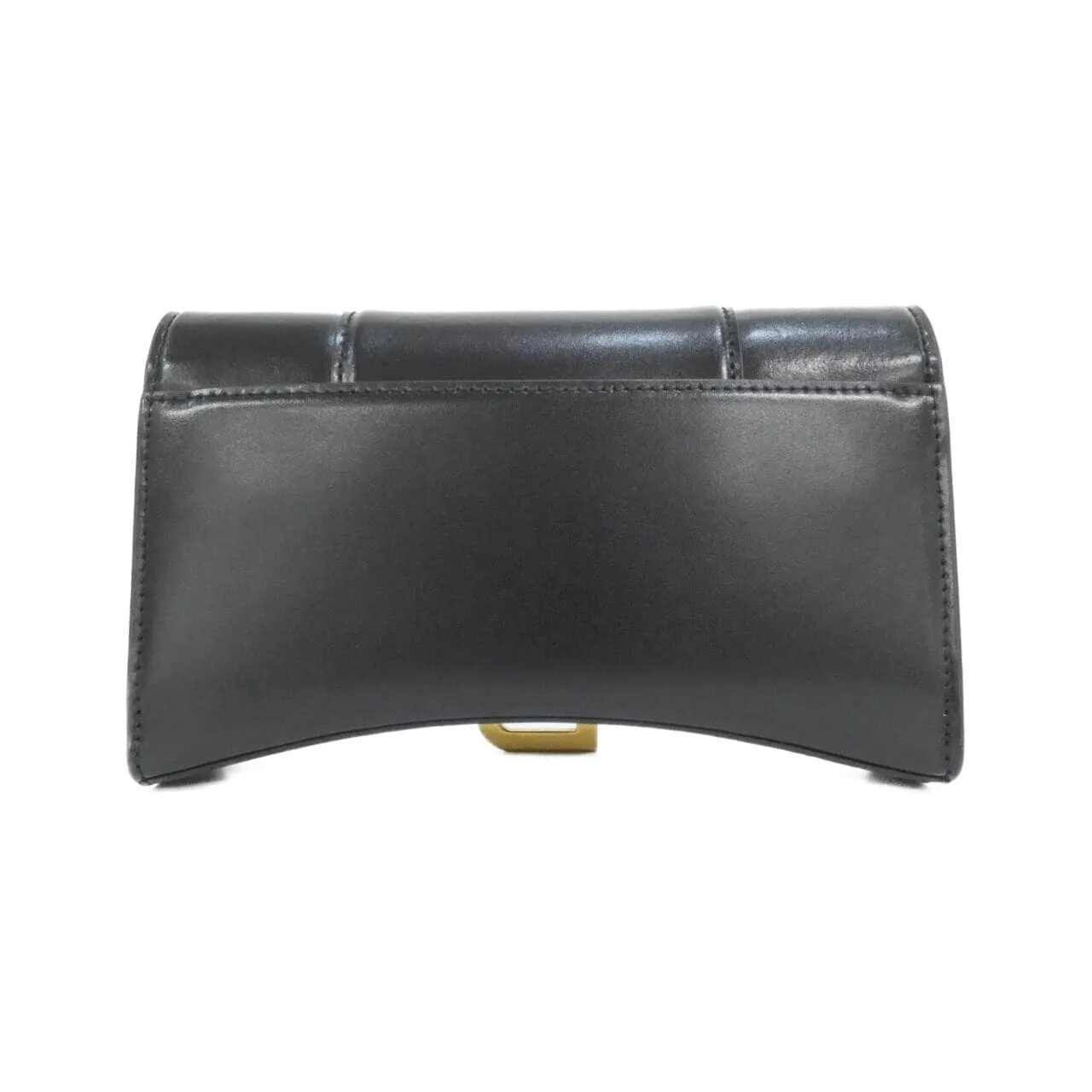 BALENCIAGA Hourglass 656050 1QJ4M Wallet Black Rank A - Thumbnail 2