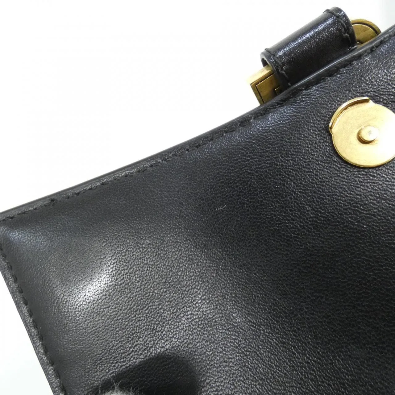 BALENCIAGA Hourglass 656050 1QJ4M Wallet Black Rank A - Thumbnail 8