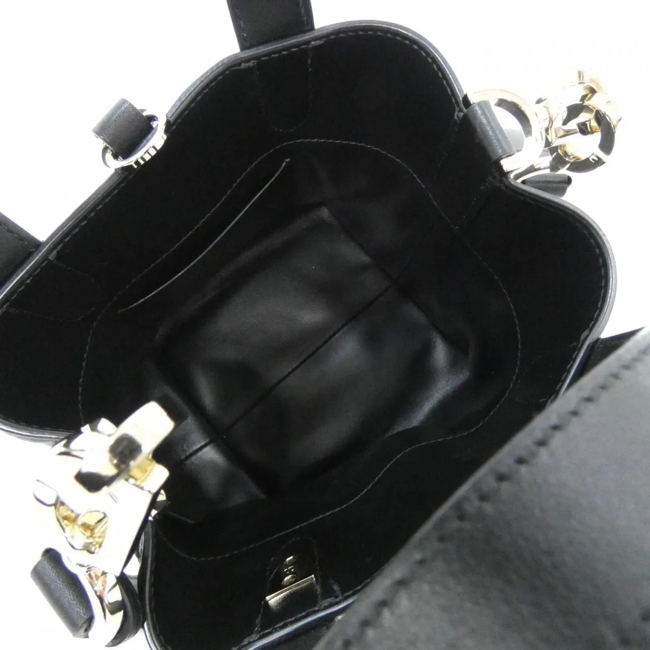DIOR S6100OSNW Handbag 黑色 中古品A - 縮圖 9