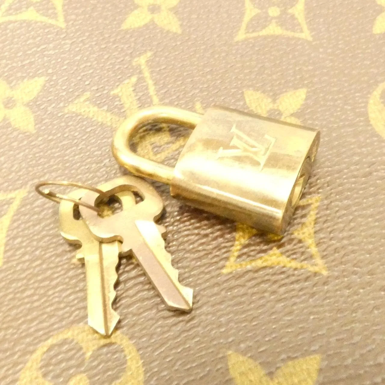 LOUIS VUITTON Alma M51130 Handbag Monogram 黑色 Monogram 中古品B - 縮圖 3