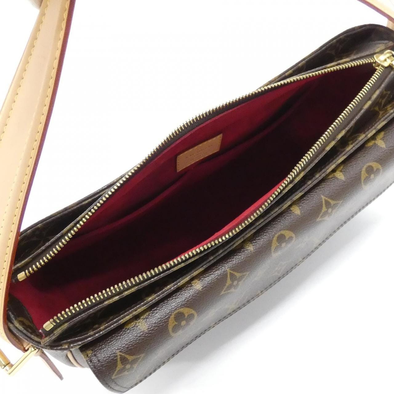 LOUIS VUITTON Viva Cité M51163 Shoulder Monogram 黑色 Monogram 中古品A - 縮圖 6