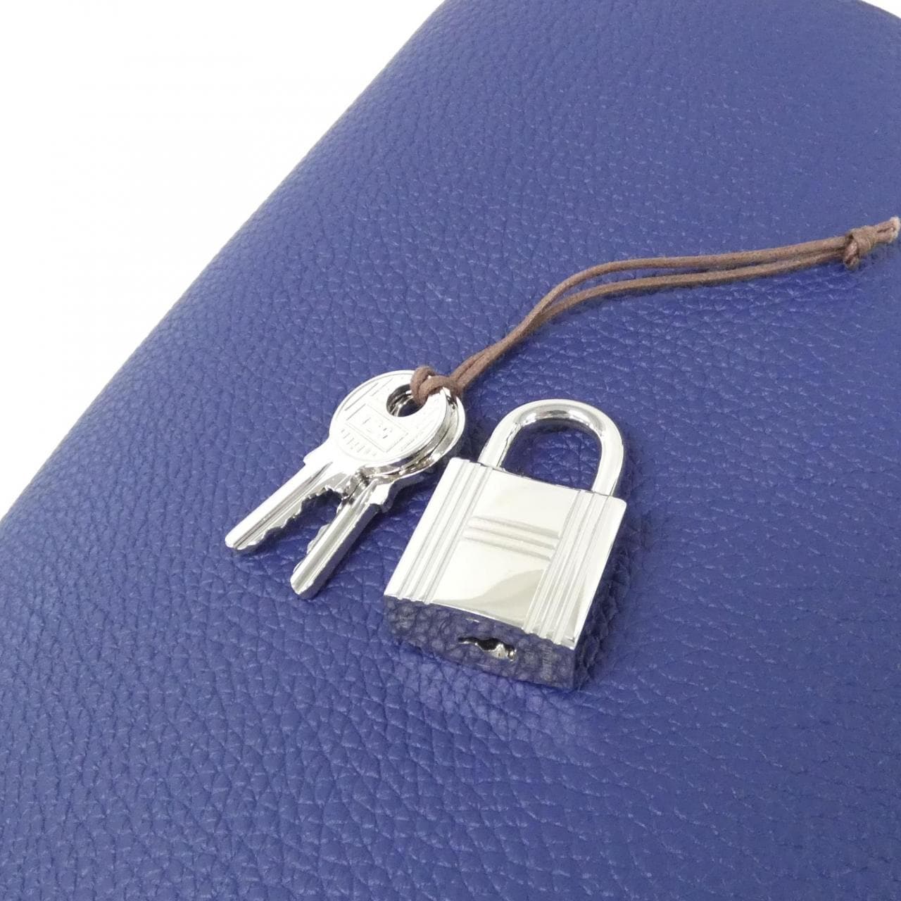 HERMES 073597CK Handbag Blue - Thumbnail 5